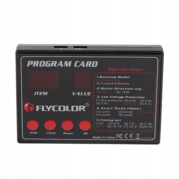 Karta programująca dla RC Car ESC Brushless