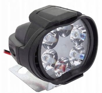 2 szt. Uniwersalny reflektor motocyklowy wodoodporny z włącznikiem