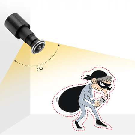 WIZJER BEZPRZEWODOWY WIFI KAMERA WIDEO TUYA JUDASZ