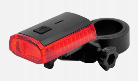 Tylne światło bezpieczeństwa LED ze zintegrowanym akumulatorem powystawowy