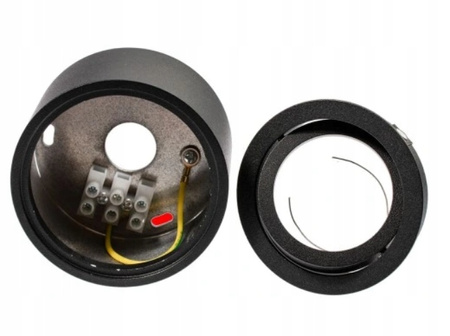 OPRAWA HALOGENOWA OKRĄGŁA NATYNKOWA RUCHOMA BIAŁA 50mm