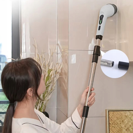 ELEKTRYCZNA SZCZOTKA OBROTOWA SPZĄTAJĄCA 9W1 WIELOFUNKCYJNA DO MYCIA ZESTAW