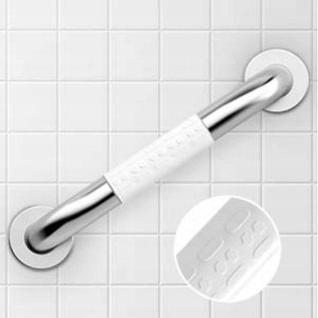 PORĘCZ UCHWYT ŁAZIENKOWY DRĄŻEK PROSTY POD PRYSZNIC NA WANNĘ ANTYPOŚLIZGOWY