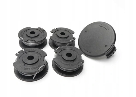 ŻYŁKA SZPULA 4 szt do PODKASZARKI BOSCH + OSŁONA