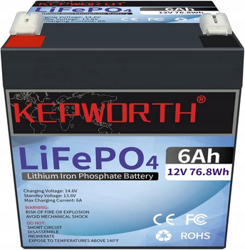 Akumulator 12V 6Ah 76.8Wh