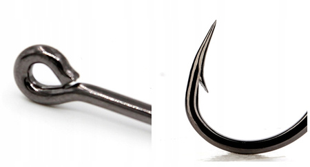 Haki morskie, z zadziorem Mustad Hoodlum 3 szt 12/0