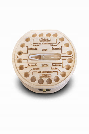 Pudełko na zęby mleczne dla dzieci idealne na pamiątkę