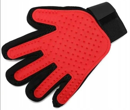 RĘKAWICA SZCZOTKA DO CZESANIA SIERŚCI PSA KOTA