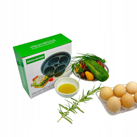 WKŁADKA DO GOTOWANIA JAJEK W KOSZULKACH NA MIĘKKO DO THERMOMIX STEAMEGGS