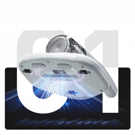 ODKURZACZ RĘCZNY DO MATERACY ROZTOCZY ŚWIATŁO UV 50 kPa