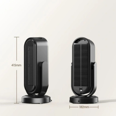 Termowentylator ceramiczny z timerem grzejnik elektryczny 1500W + pilot