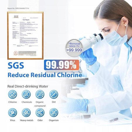 System filtrów wody LAMON, alkaliczny filtr wody do kranu nablatowego