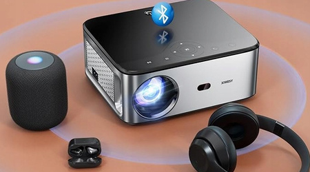 PROJEKTOR 1080P 500 ANSI Full HD 1920 x 1080p REGULACJA OSTROŚCI głośnik