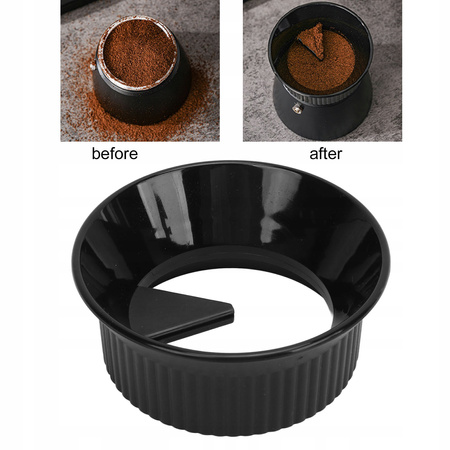 Dystrybutor kawy Moka Odporny na zachlapanie lejek dozujący Pierścień DL