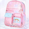 PLECAK SZKOLNY TORNISTER DLA DZIEWCZYNKI RÓŻOWY TĘCZA piórnik gratis