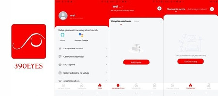 KAMERA ZEWNĘTRZNA WI-FI IP FULL HD ZOOM 4MPx BIAŁA