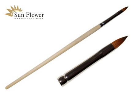 Pędzelek Naturalny - Koci Język Nr 4