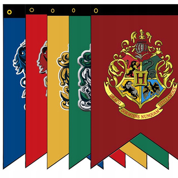 BANER flagi girlanda DEKORACJA URODZINY na Magia Czarodzieja na Przyjęcie