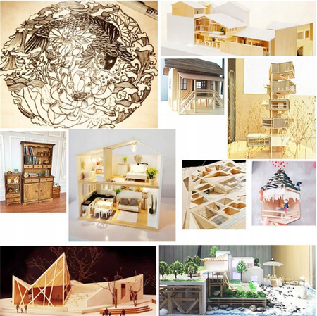 SKLEJKA 3mm A3 FORMATKA do lasera BRZOZOWA KL 2 do grawerowania 10szt 3 mm