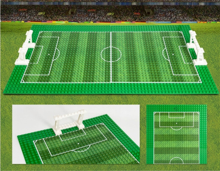 Stadion Mistrzostw EURO 2024 - stadion piłkarski Klocki Piłka nożna+Figurki