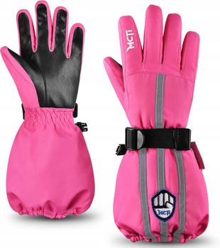 RĘKAWICZKI ZIMOWE WODOODPORNE DZIEWCZĘCE RĘKAWICE POLAR ODBLASK XxS Cena: 79 PLN