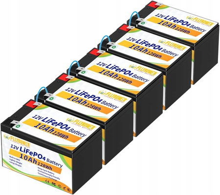 Bateria Akumulator Perfect Lifepo4 12V 10Ah do UPS Autka Zabawki Alarmu