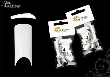 Tipsy French Elastan "Głęboki Uśmiech" Uzupełnienie 60 Szt.