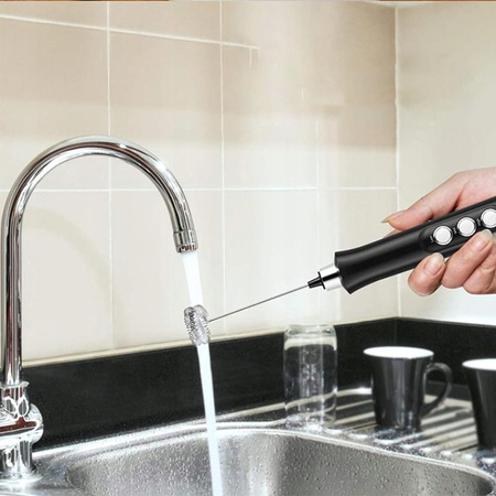 ELEKTRYCZNY SPIENIACZ DO MLEKA UBIJAK KAWY MIKSER 3W1 MOCNY WYDAJNY