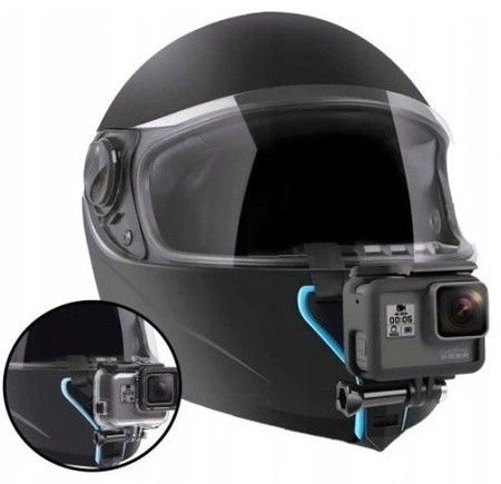 Mocowanie do kasku uchwyt na kask do kamer GoPro 12 11 10 9 8 7 6 5 MAX DJI