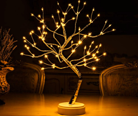 Lampka LED drzewko bonsai lampka nocna dekoracyjna
