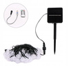 Girlanda solarna LED LANCUCH OGRODOWA Lampki Solarne 7M 50LED BIAŁY CIEPŁY