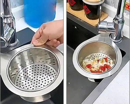 SITKO METALOWE DO ZLEWU ZLEWOZMYWAKA KOSZYK WIELOFUNKCYJNY