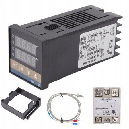 KONTROLER TEMPERATURY PID REX-C100 LED 25A