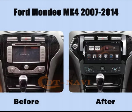 Radio android 14 Ford Mondeo MK4 2010-2014 2-DIN 6/128 gb