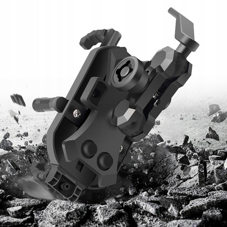 MOTOCYKLOWY UCHWYT NA TELEFON LUSTERKO ŚRUBA RAMY