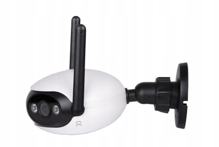 KAMERA 2W1 SZEROKI KĄT WIDZENIA 180° ZEWNĘTRZNA IP WIFI 2x 2MPX 4x ZOOM