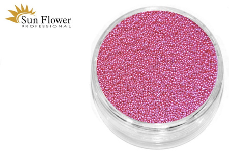 Kawior - Kuleczki szklane mikro, do zdobień paznokci - Bk06