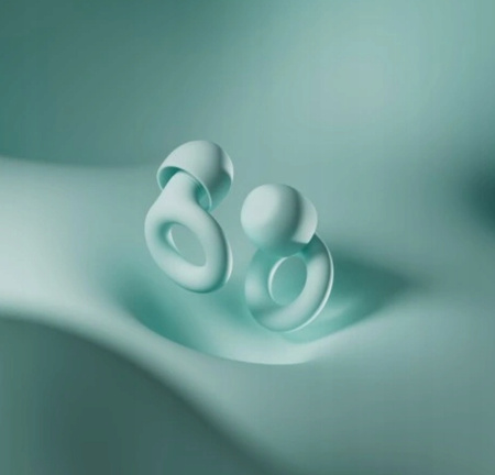 Zatyczki do Spania Wkładki Stopery do Uszu MIĘTOWE