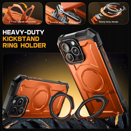 Etui do iPhone 16 Pro Max ze składanym uchwytem pierścieniowym (uchwyt UB)