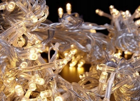 LAMPKI CHOINKOWE 1000LED ZEW/WEW BIAŁE CIEPŁE Oświetlenie Świąteczne 100M