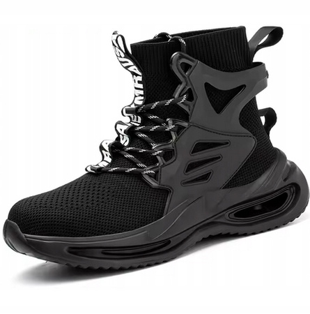 Buty ochronne z metalowym noskiem za kostkę sportowe obuwie bhp R.46