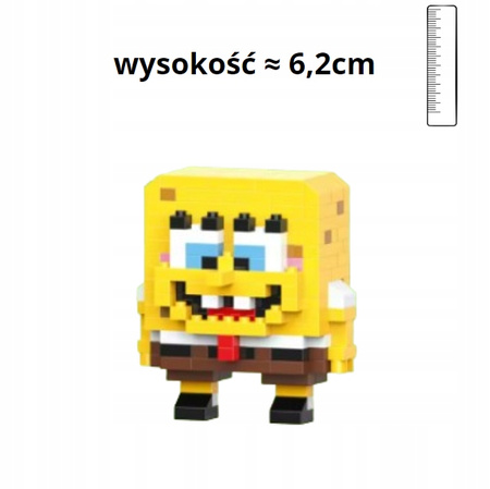 Klocki Zestaw Klocków Konstrukcyjnych Klocki SpongeBob | 202 elementy