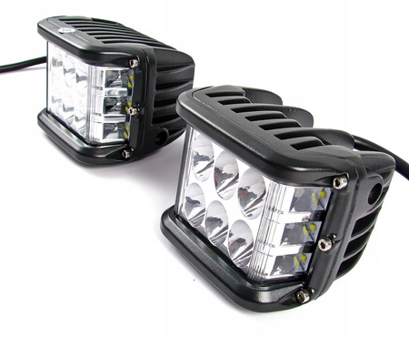 LAMPA ROBOCZA PANEL LED ZESTAW 2 SZT 45W CUBE SILNY