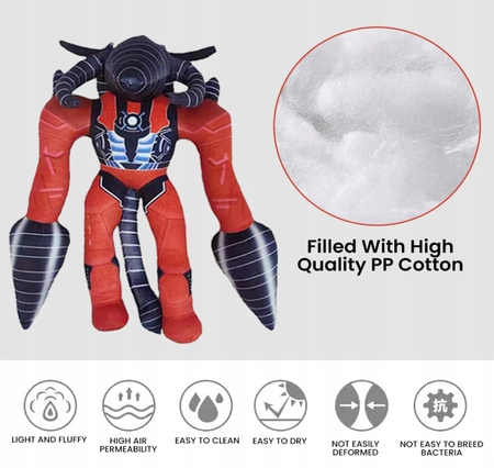 Titan Drillman Plush, ulepszony Titan TV Man Plush, zabawka