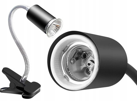 Lampa Grzewcza do Terrarium z Klipsem 75W – UVB dla Żółwi i Gadów