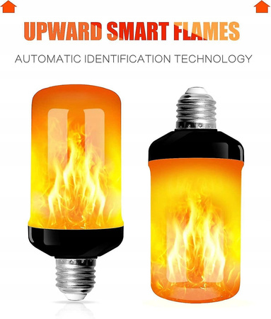ŻARÓWKA FILAMENT OGIEŃ E27 5w Led Flame Effect Light
