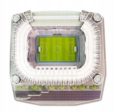 PUZZLE 3D STADION PIŁKARSKI REAL MADRYT FC SANTIAGO BERNABEU DUŻY 101 el.