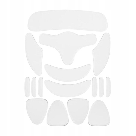 18 szt. Silikonowa podkładka do twarzy