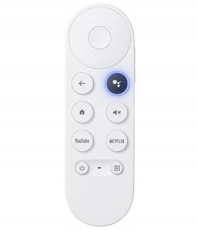 Pilot do Google TV ChromeCast 4K Snow