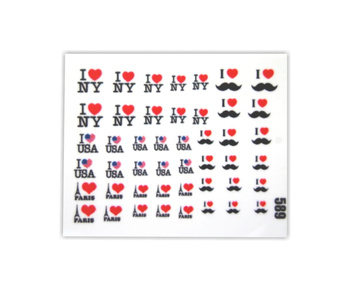 Naklejki - Nk070 Napisy 1